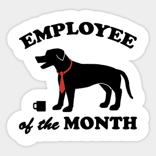 Employee of the Month Sticker